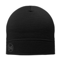 Buff Merino Lightweight Beanie Black/Black