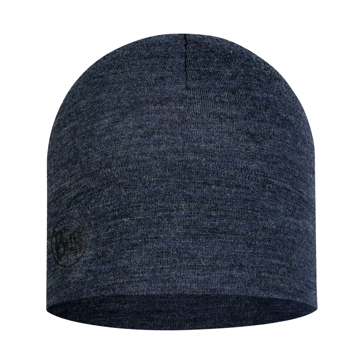 Buff Merino Midweight Beanie Night Blue