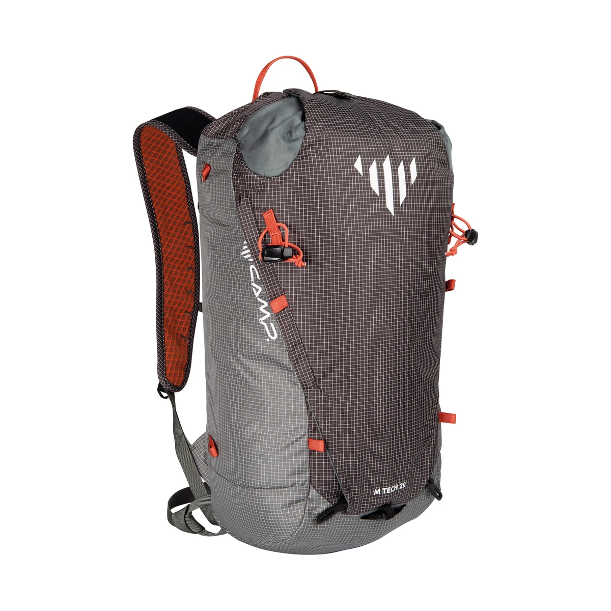 Camp M-Tech 20 Grey, zaino tecnico da 20 litri per alpinismo e sci alpinismo