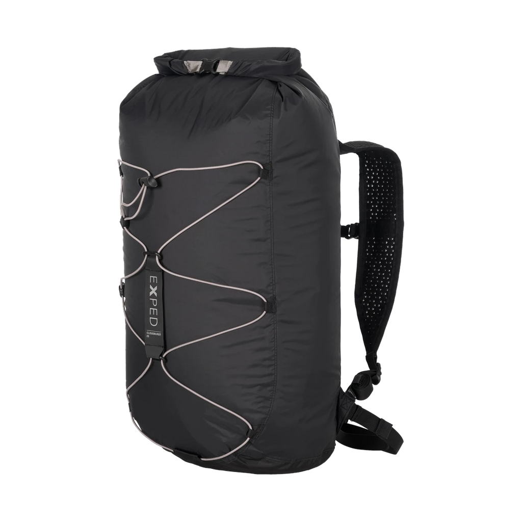 Exped Cloudburst 25 Black, zaino ultraleggero impermeabile per trekking e outdoor