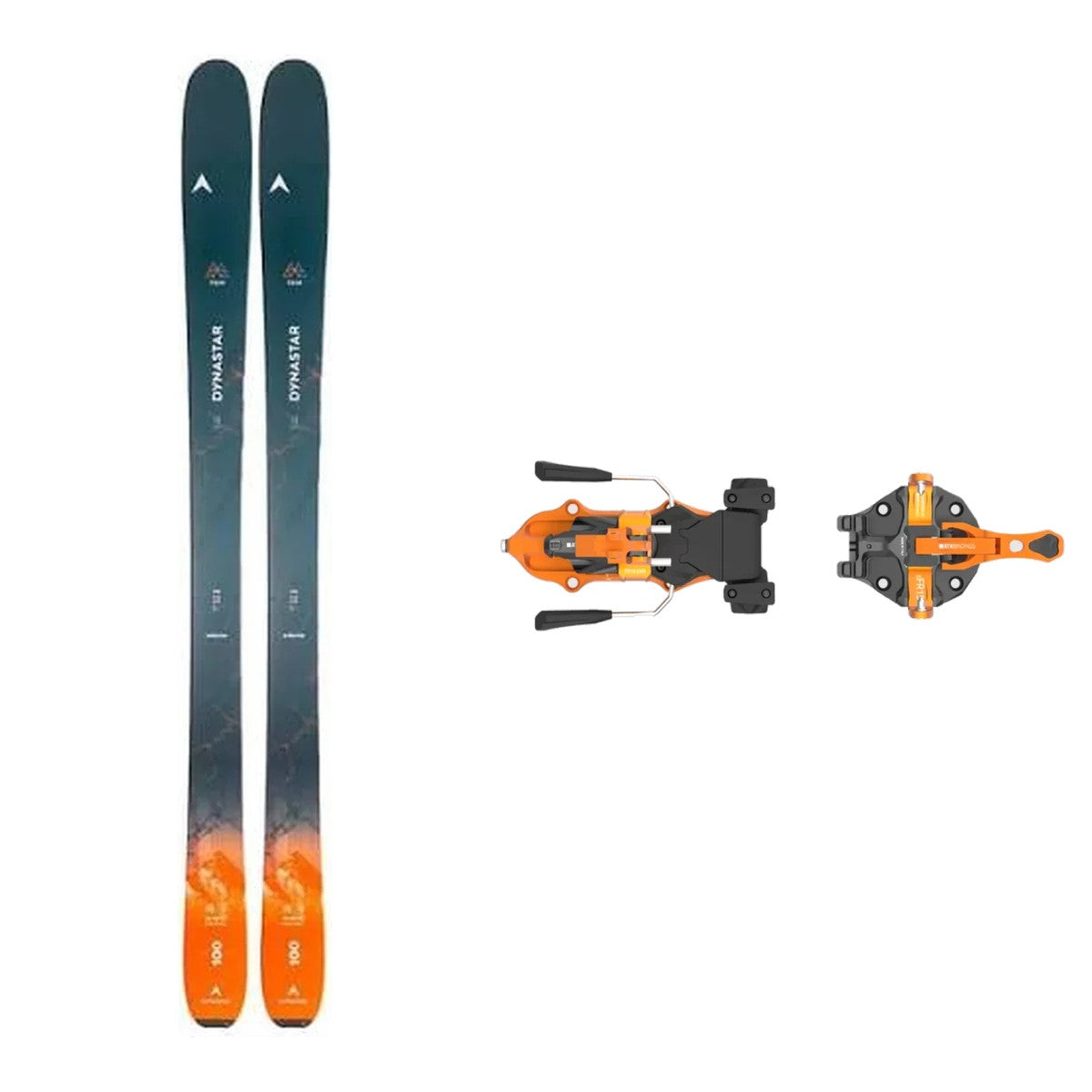Set: Dynastar M-Tour 100 Open Blue + ATK Freeraider 15 Evo