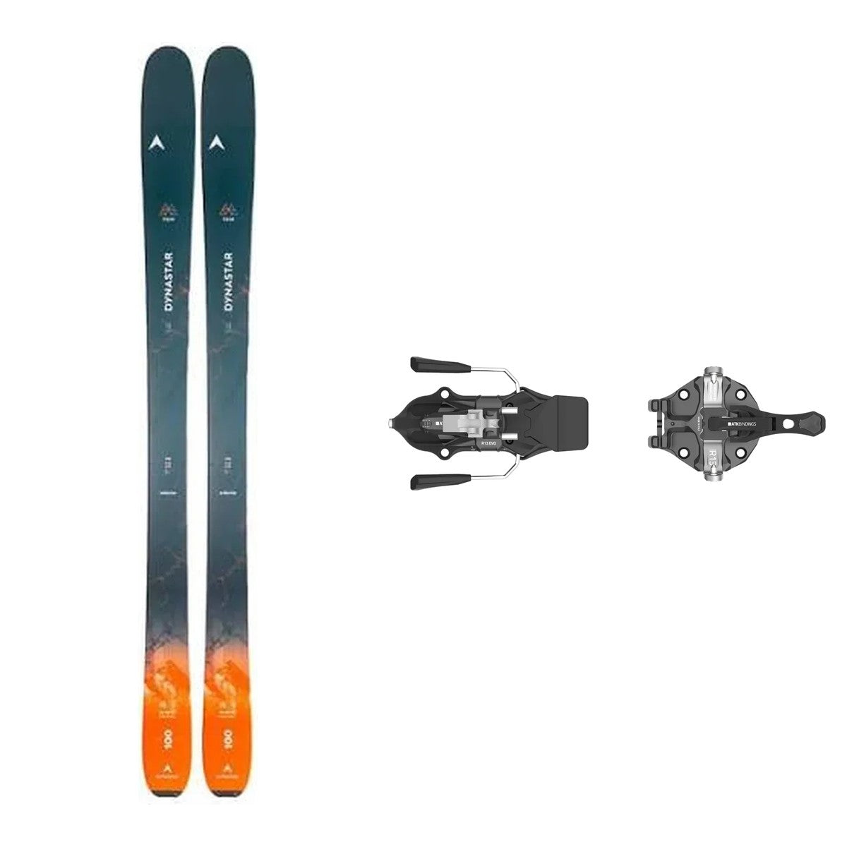 Set: Dynastar M-Tour 100 Open Blue + ATK Raider 13 Evo