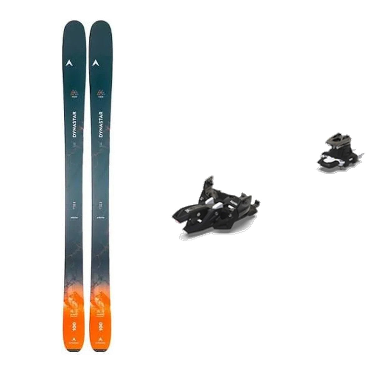 Set: Dynastar M-Tour 100 Open Blue + Marker Alpinist 12 LT