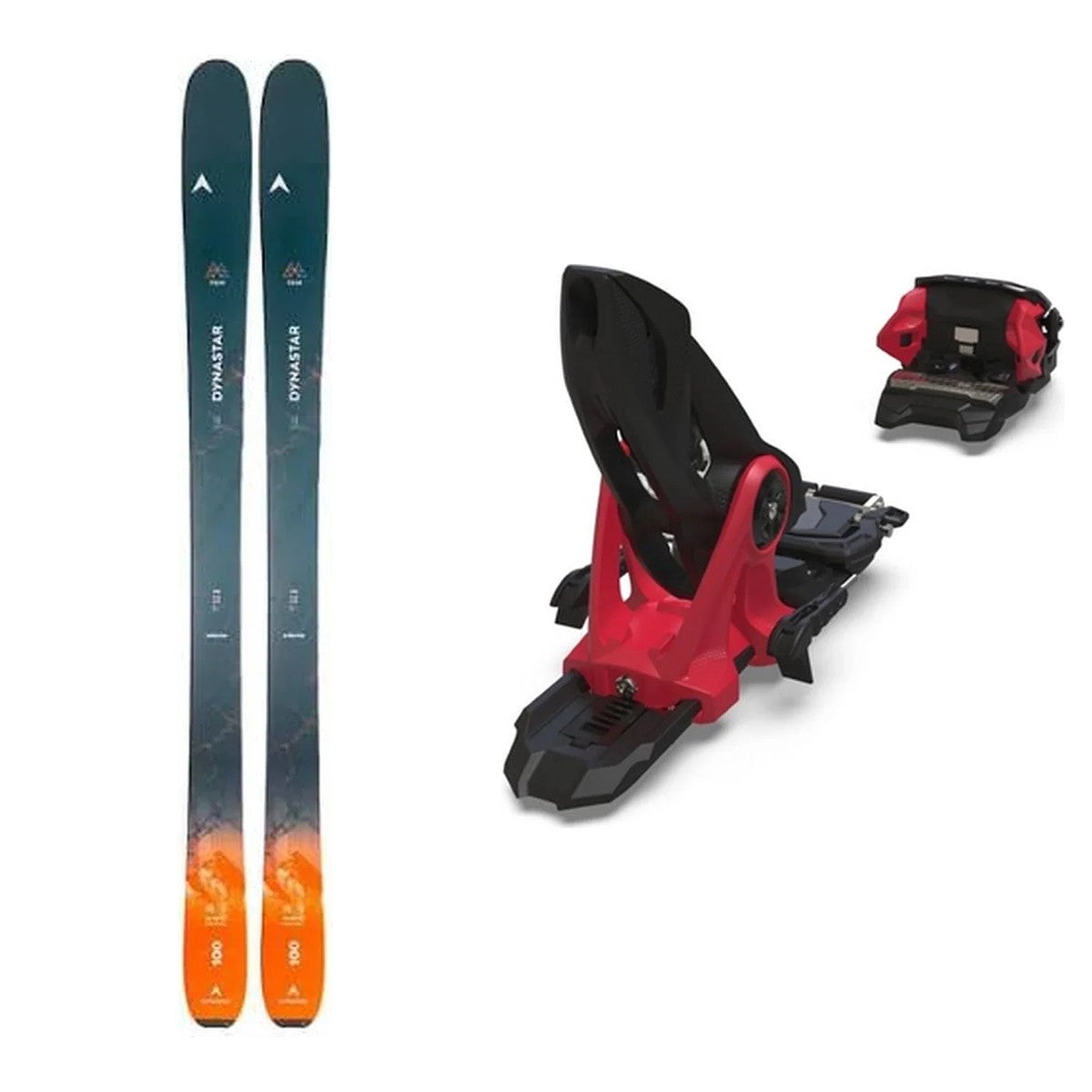 Set: Dynastar M-Tour 100 Open Blue + Marker Duke PT 13 100