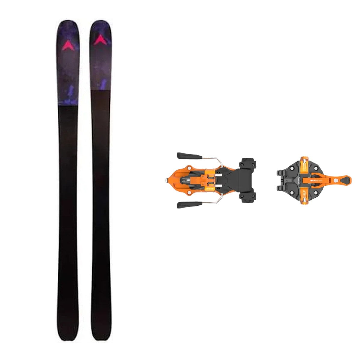 Set: Dynastar M-Tour 94 Black + ATK Freeraider 15 Evo