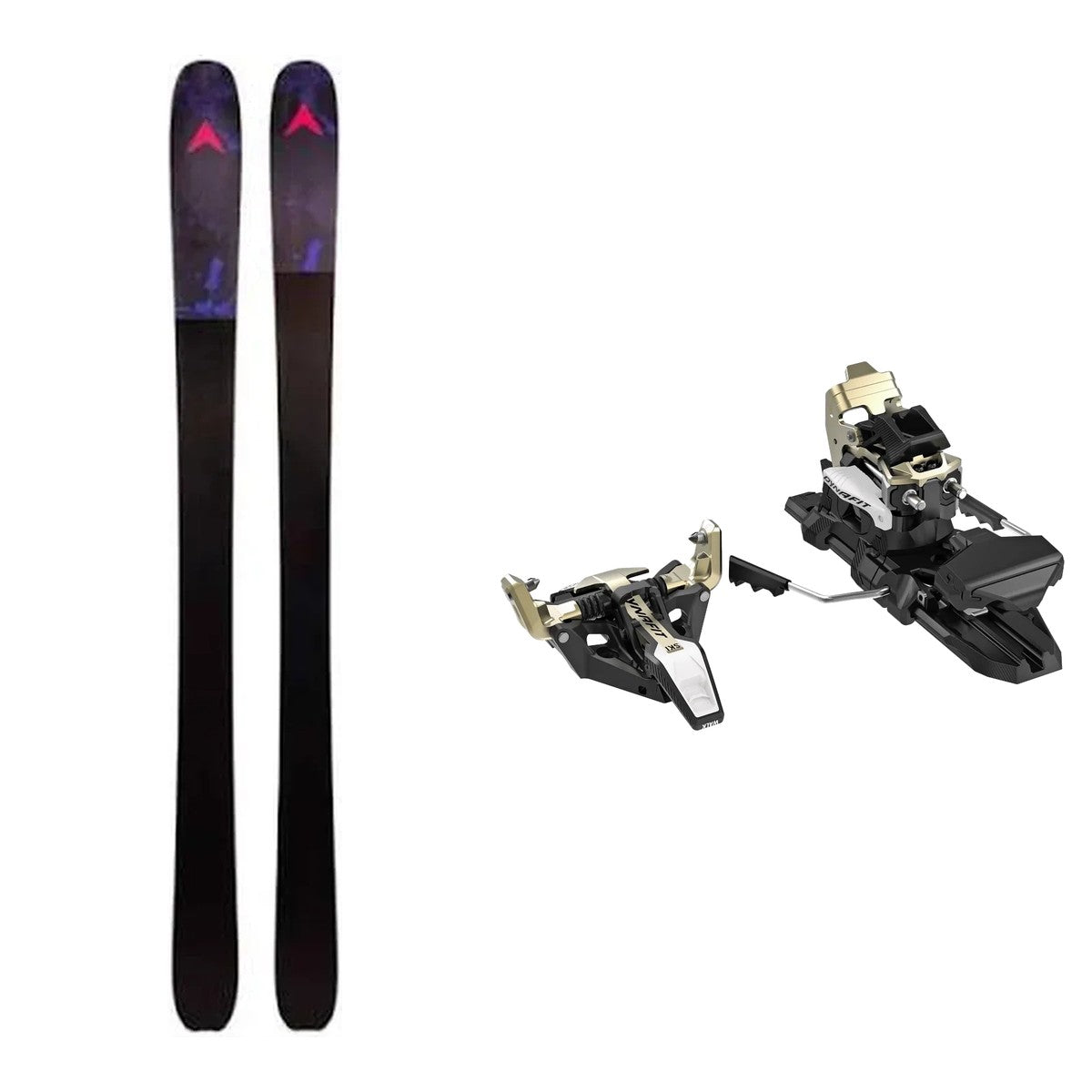 Set: Dynastar M-Tour 94 Black + Dynafit Ridge Binding 75-94