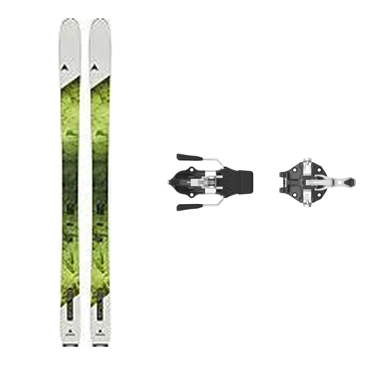 Set: Dynastar M-Vertical 88 White + ATK Raider 11 Evo