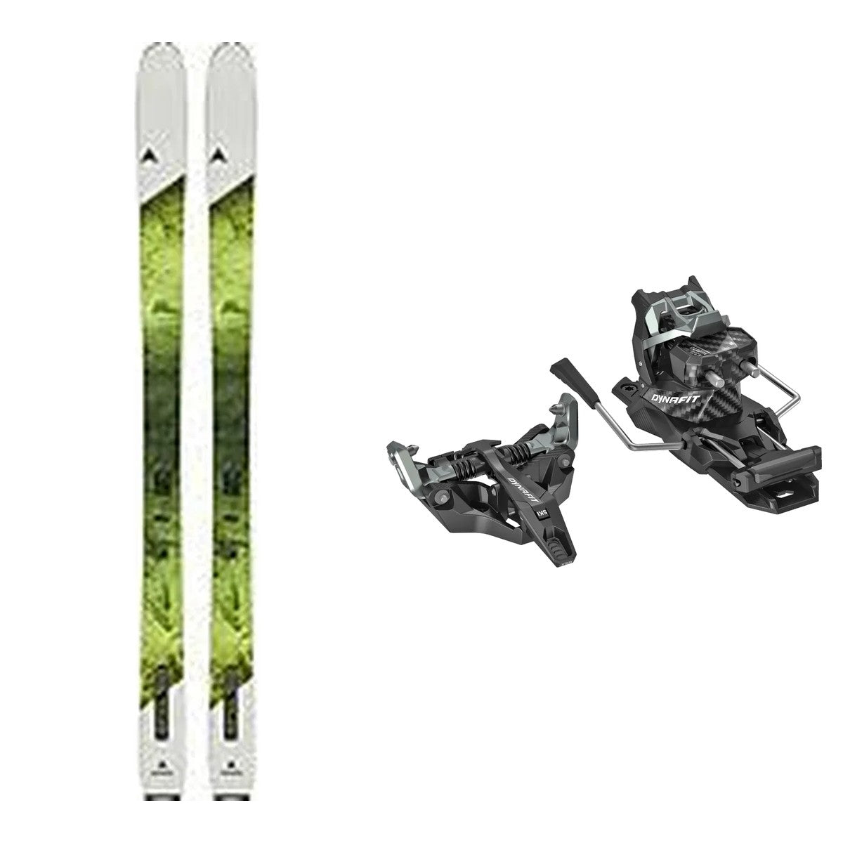 Set: Dynastar M-Vertical 88 White + Dynafit Blacklight Carbon+ 90
