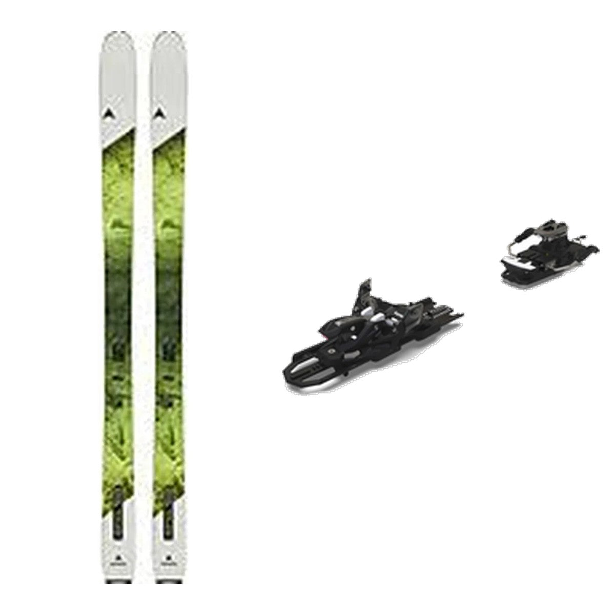 Set: Dynastar M-Vertical 88 White + Marker Alpinist 10 90mm Demo