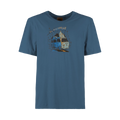 E9 Furgo T-Shirt BLUE Apatite