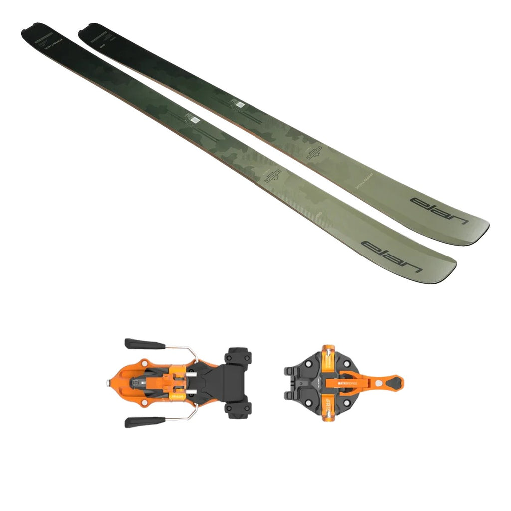 Set: Elan Ripstick 96 Green + ATK Freeraider 15 Evo