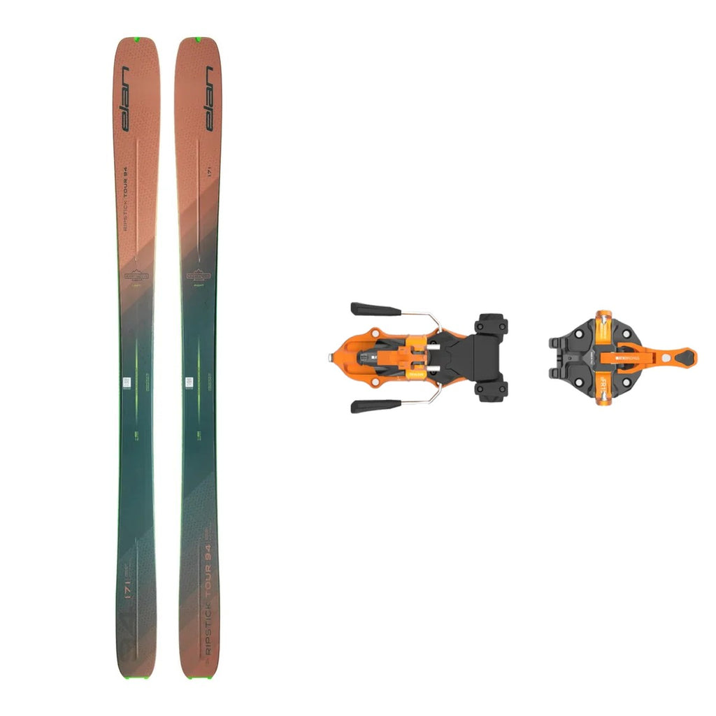 Set: Elan Ripstick Tour 94 W Brown + ATK Freeraider 15 Evo