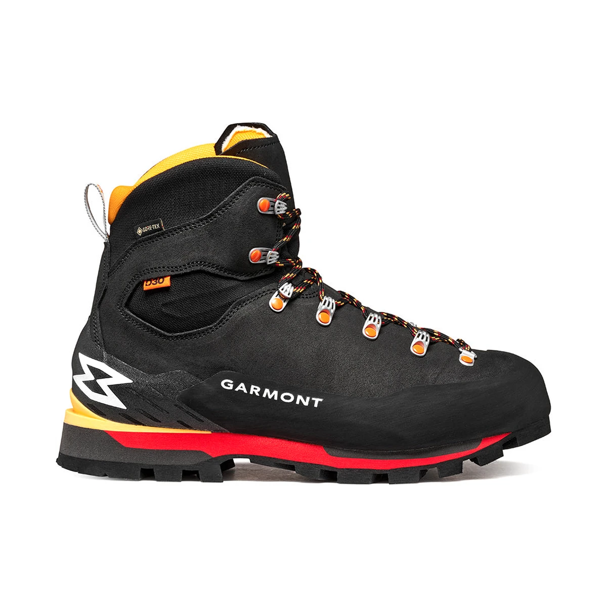 Garmont Pinnacle Evo GTX Black, robuster Bergschuh mit Gore-Tex für Alpin und Trekking