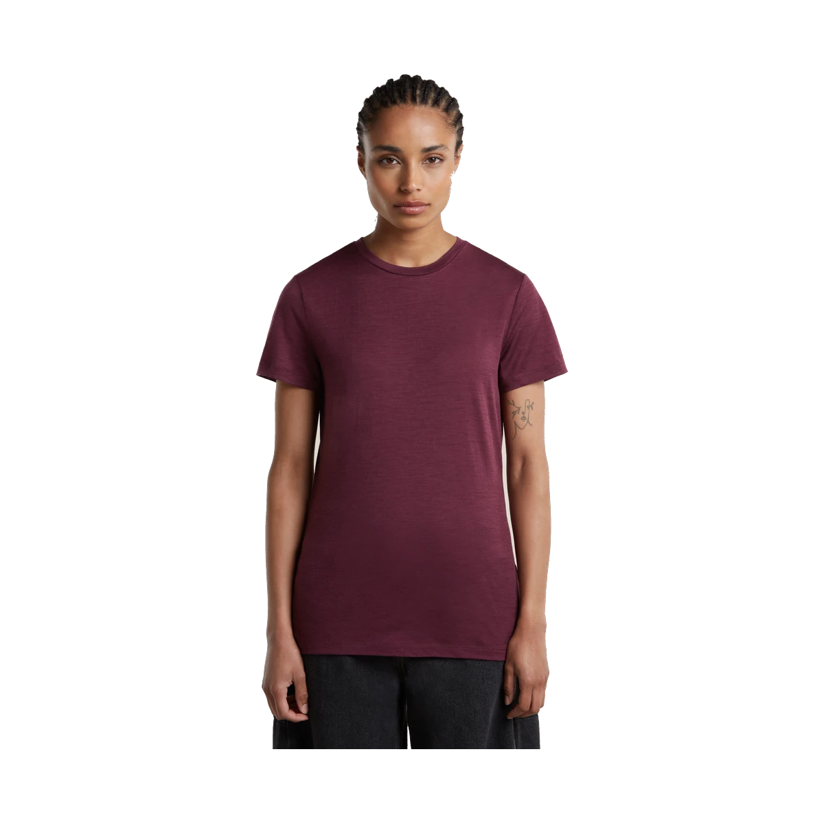 Icebreaker 150 Tech Lite III SS Tee W DK Berry