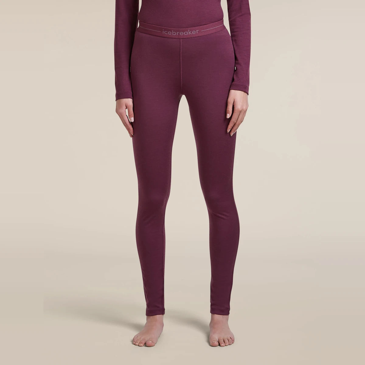 Icebreaker 200 Oasis Leggings W DK Berry
