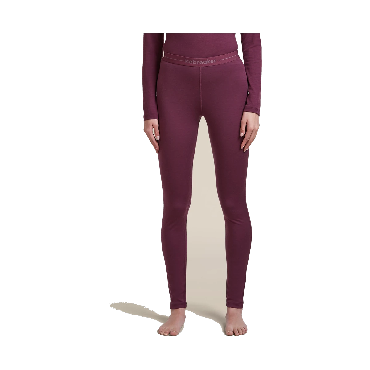 Icebreaker 200 Oasis Leggings W DK Berry