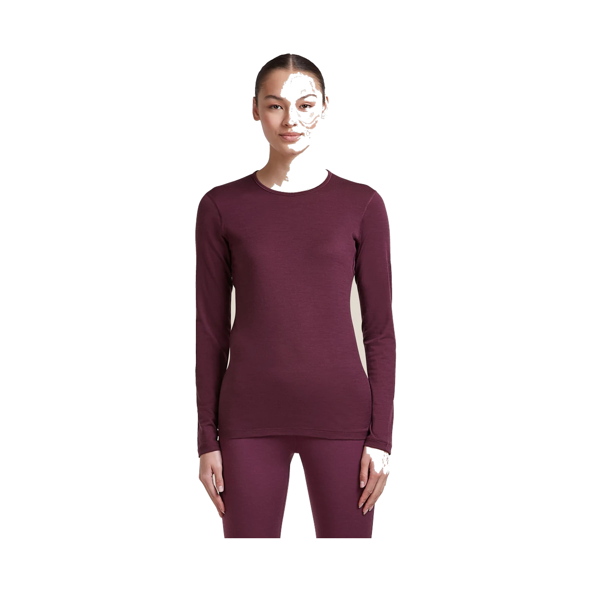Icebreaker 200 Oasis LS Crewe W DK Berry
