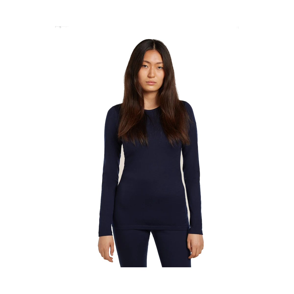 Icebreaker 200 Oasis LS Crewe W Midnight Navy