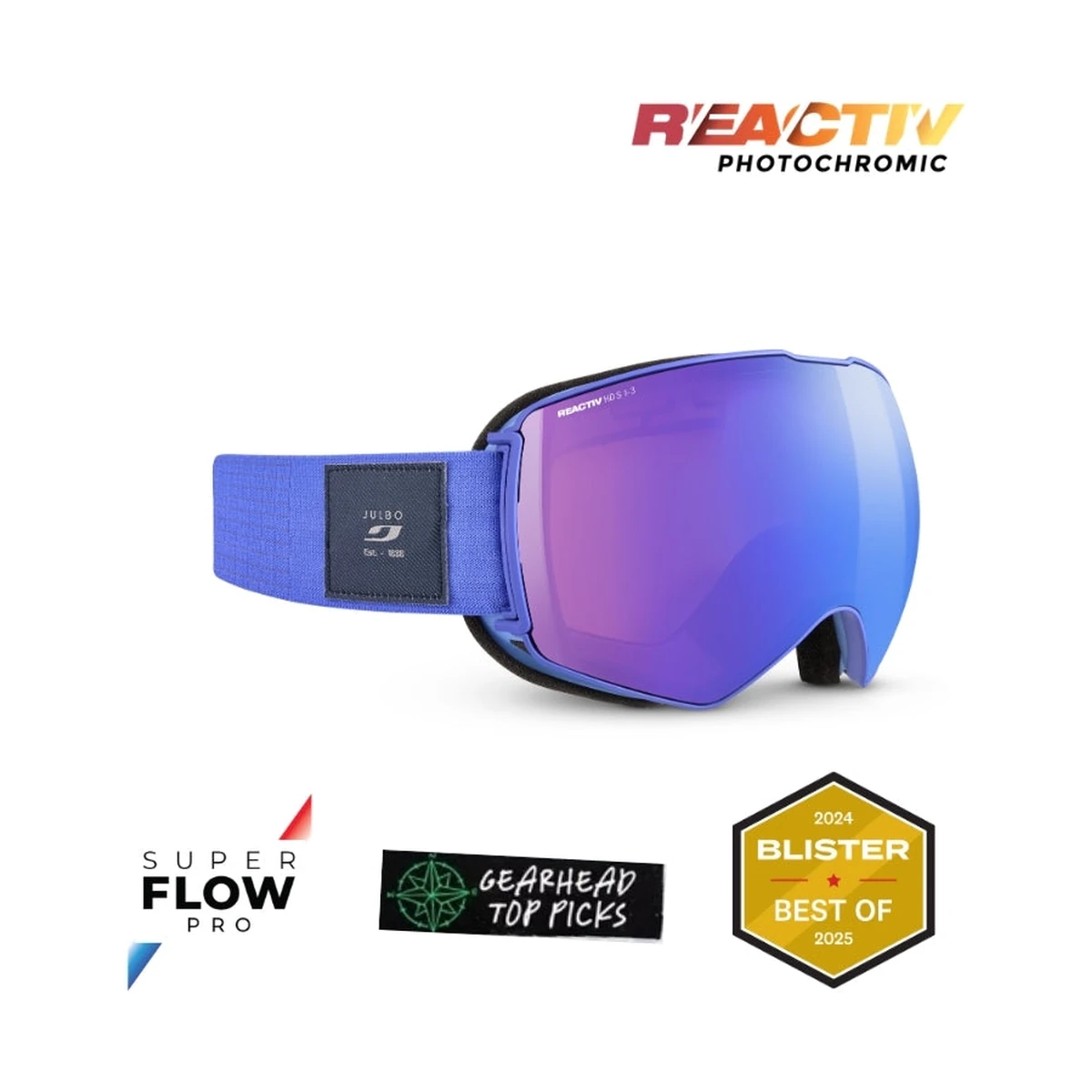 Julbo Lightyear Reactiv 1-3 HD Blue