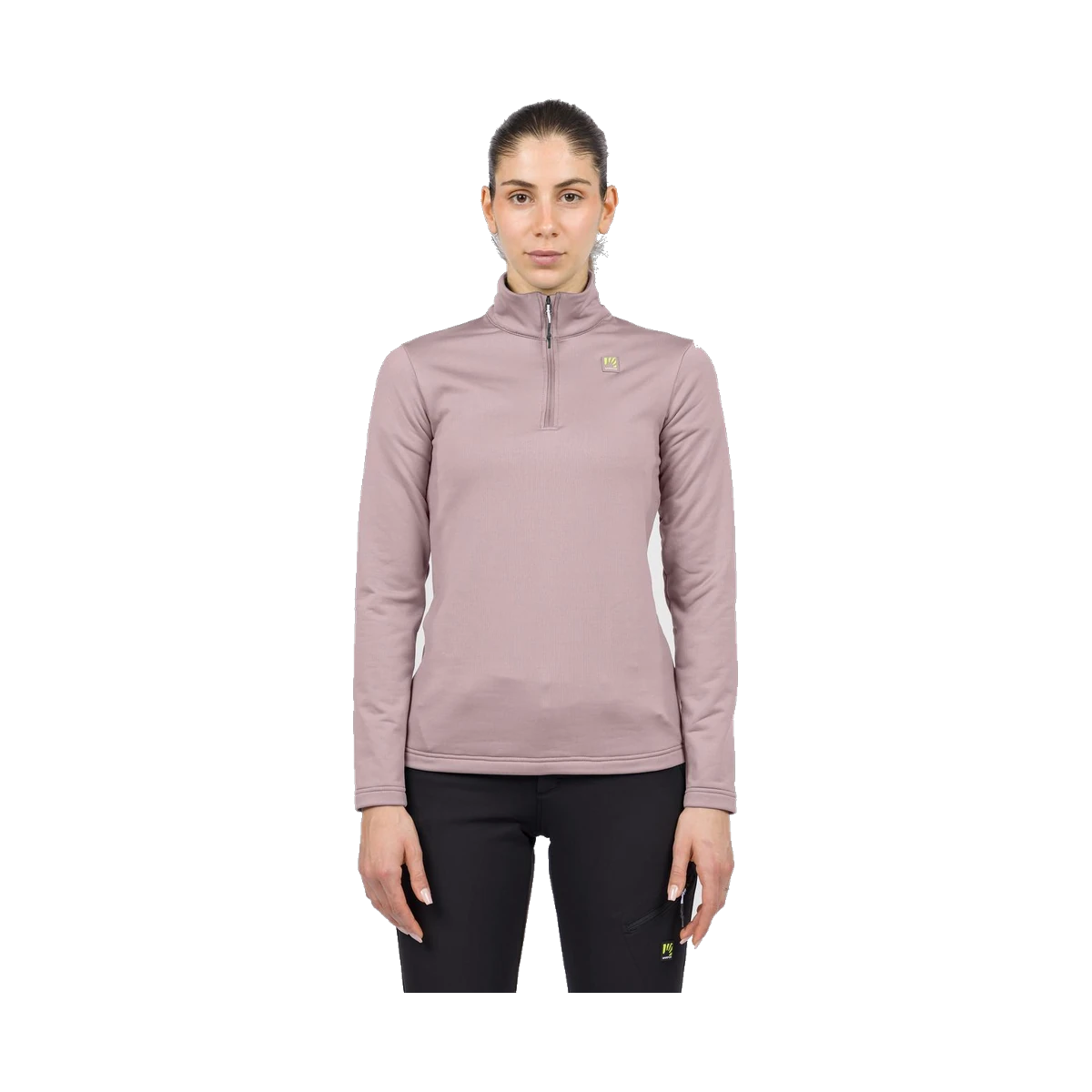 Karpos Pizzocco Evo Half Zip Fleece W LILAC/WOODL.GRAY