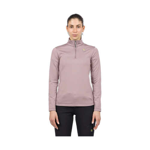 Karpos Pizzocco Evo Half Zip Fleece W LILAC/WOODL.GRAY