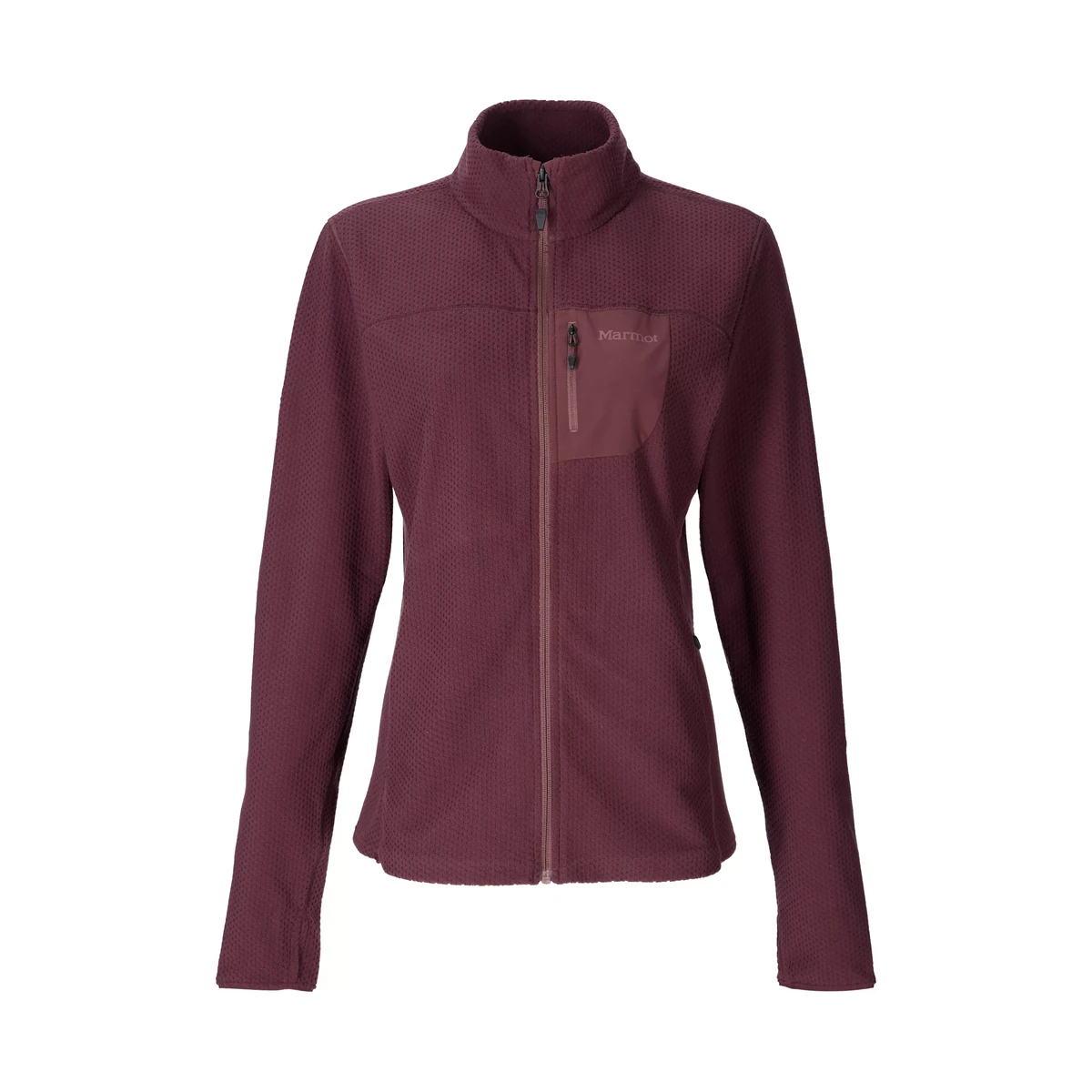 Marmot Air Fleece Jacket W Black Plum