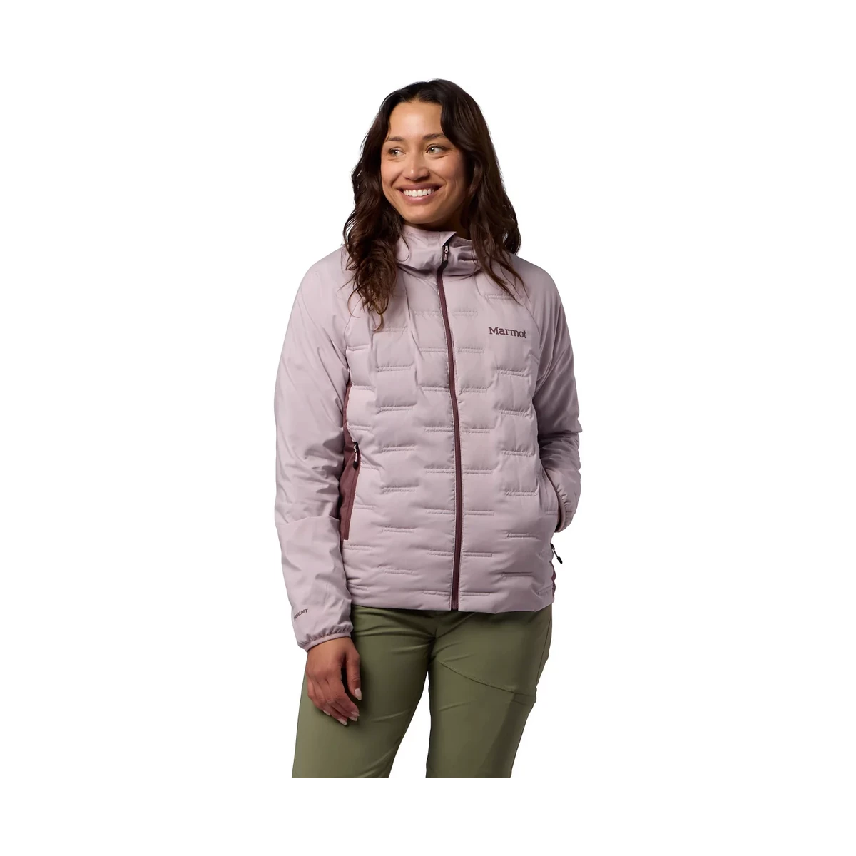 Marmot WarmCube Active Aerothermal Hoody W Dust/Sugar Plum