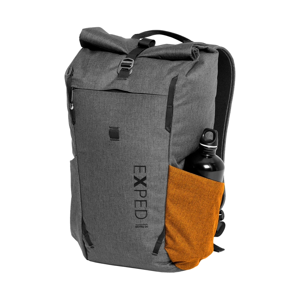 Metro 20, leichter Tagesrucksack für Alltag und Outdoor black melange