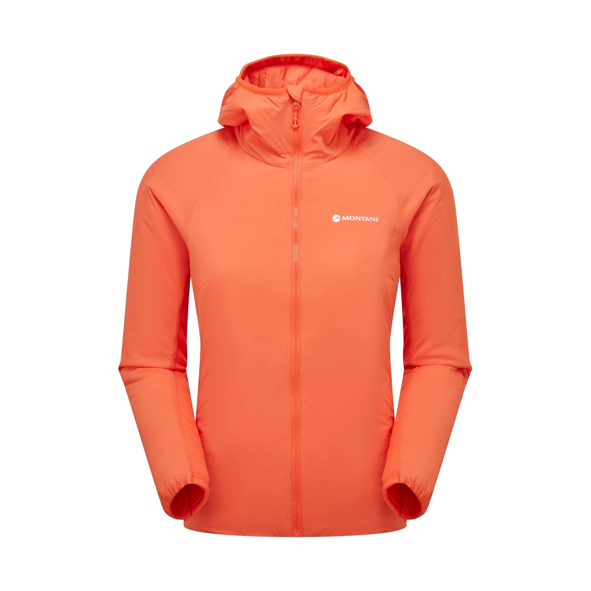 Montane Sirocco Hoodie W Orange, hoody donna leggero per montagna e outdoor