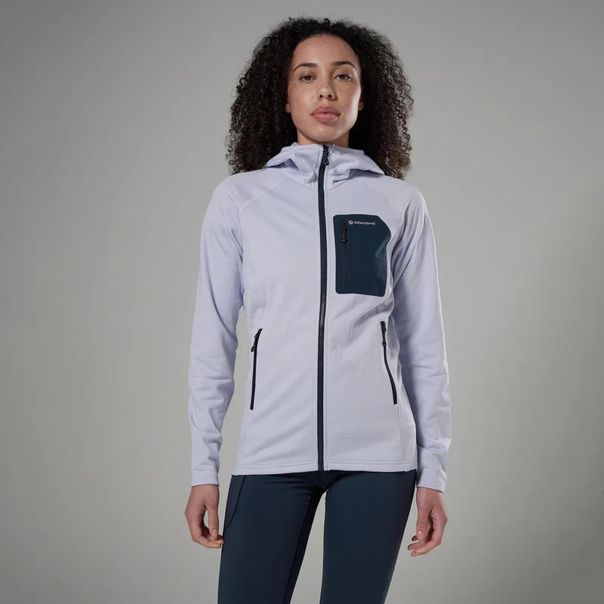 Montane Protium CP Hoody W Violet, leichter Damen-Fleece-Hoody für Bergsport und Outdoor (Bild 3)