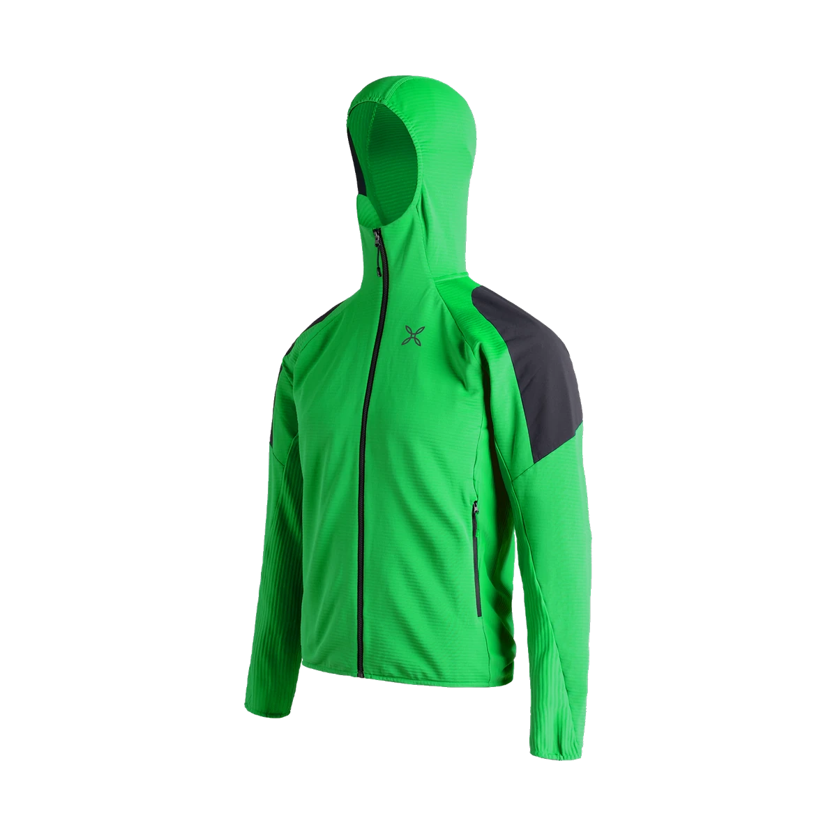 Montura Action Hooded Maglia Vibe Green, view 3