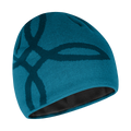Montura Logo Lined Beanie Steel Blue