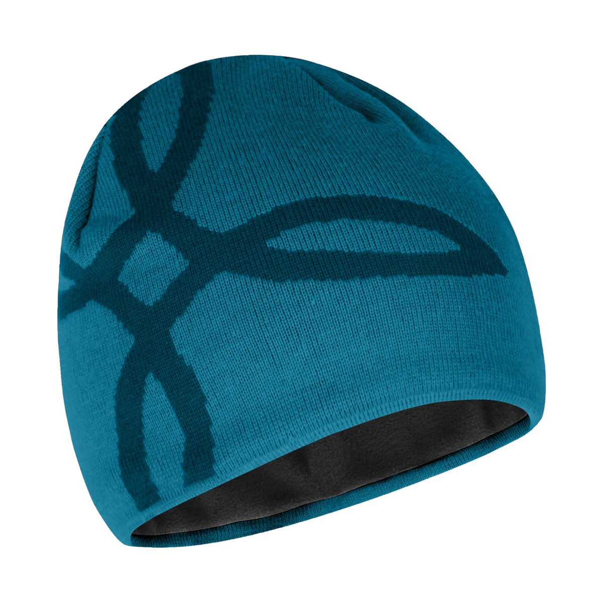 Montura Logo Lined Beanie Steel Blue