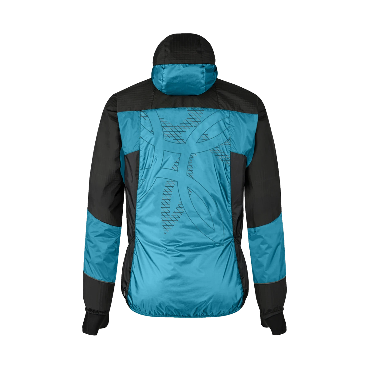 Montura Skisky Evo Hooded Jacket Steel Blue Sunny Lime, view 6