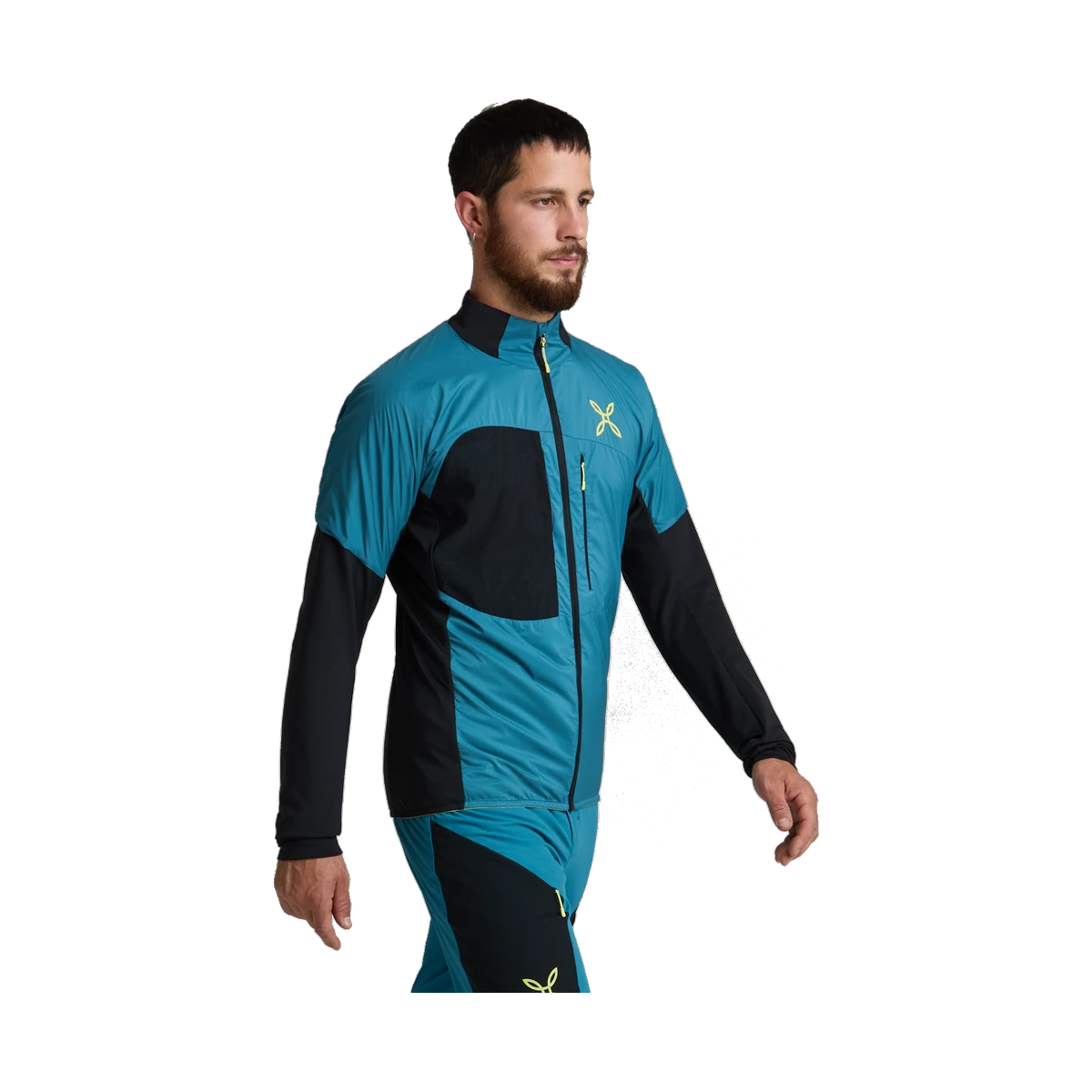Montura Traccia Octa Maglia Steel Blue Sunny Lime, view 4