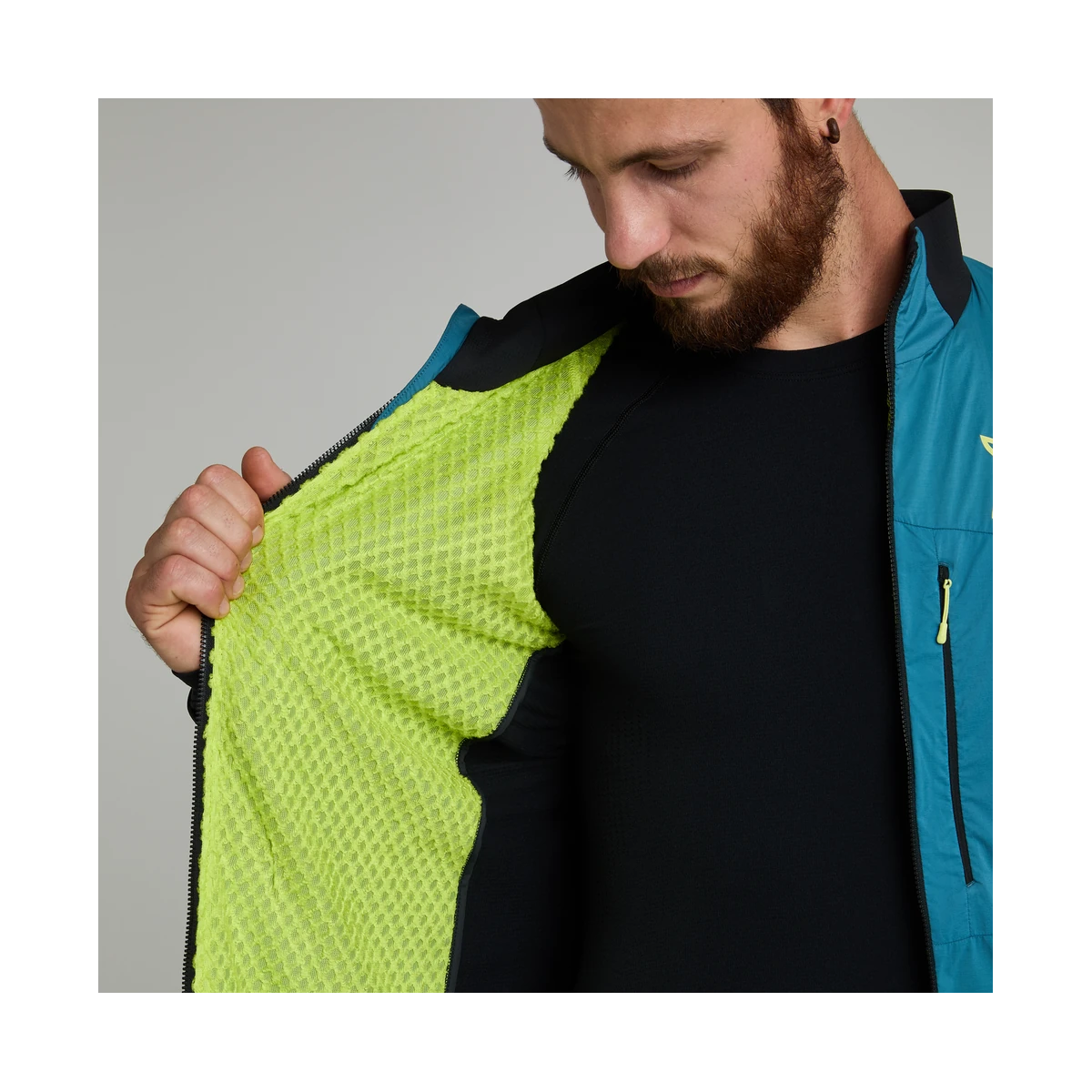 Montura Traccia Octa Maglia Steel Blue Sunny Lime, view 5