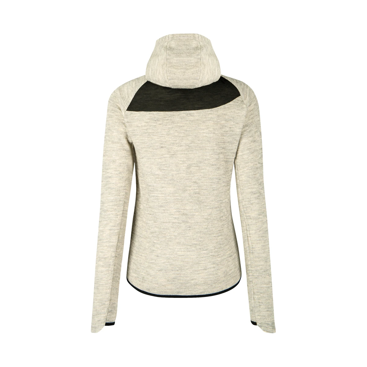 Montura Versante Merino Hooded L/S Tee W Oxford Tan, view 4