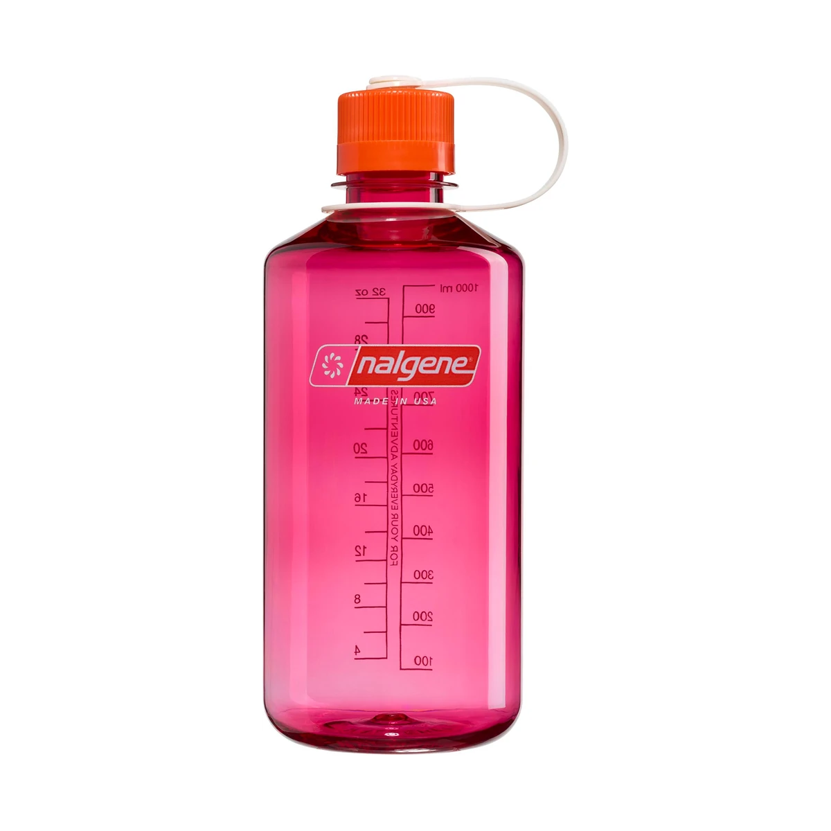 Nalgene Sustain EH 1 L fuchsia purple with flame