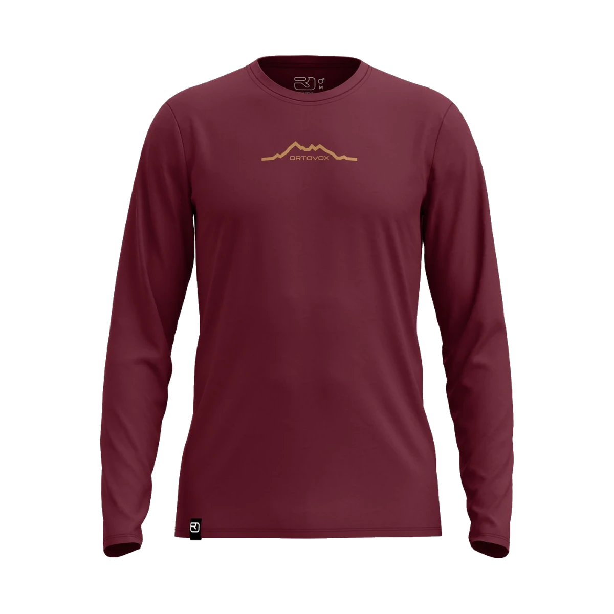Ortovox 150 Cool mountain LS Red malbec