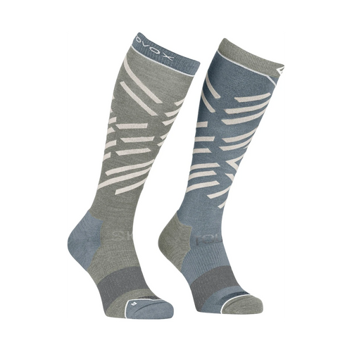 Ortovox Ski Tour Long Socks Green Sage