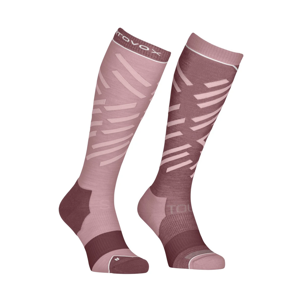 Ortovox Ski Tour Long Socks W Dusk Rose