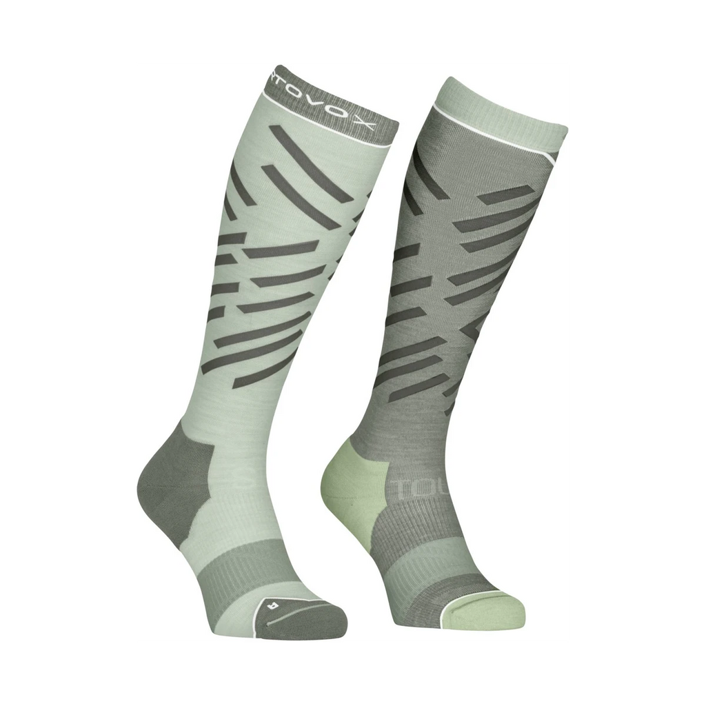 Ortovox Ski Tour Long Socks W Green Acid
