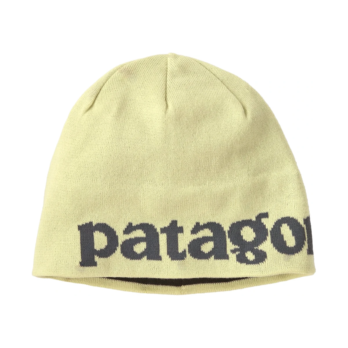 Patagonia Beanie Hat Logo Belwe: Vellum Green