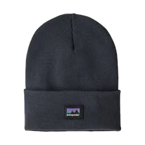 Patagonia Cindr Beanie Mountain Minded Geo:smolder blue