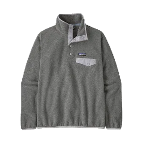Patagonia Lightweight Synchilla Snap-T Pullover May Grey