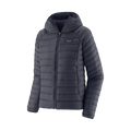 Down Sweater Hoody W BLUE BLUE