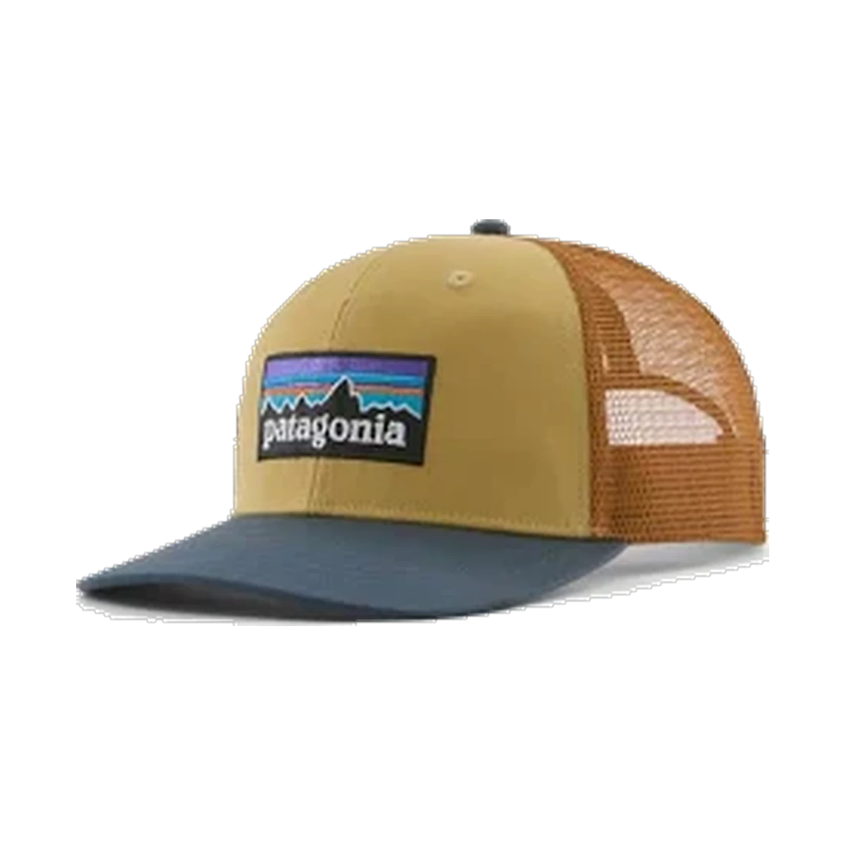 P-6 Logo Trucker Hat Lynx Tan
