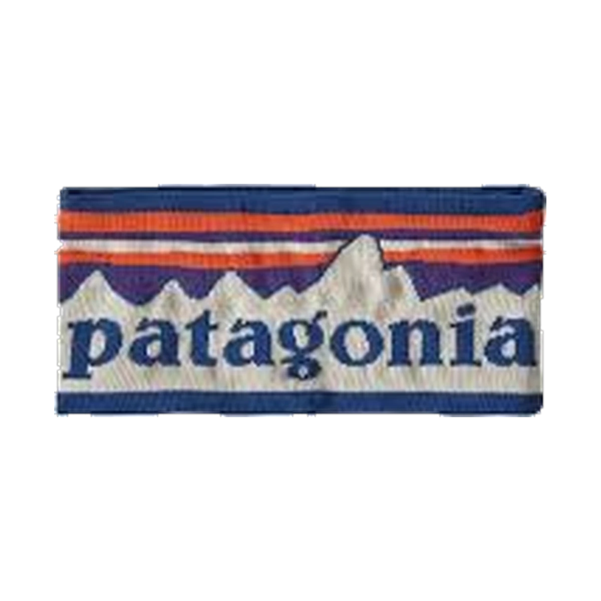 Powder Town Headband Hut tripper logo:weathered stone