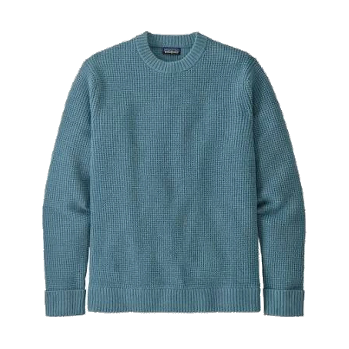 Recycled Wool-Blend Sweater Snow Squail:blue sage