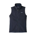 Retro Pile Vest New Navy
